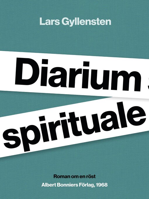 Title details for Diarium spirituale by Lars Gyllensten - Available